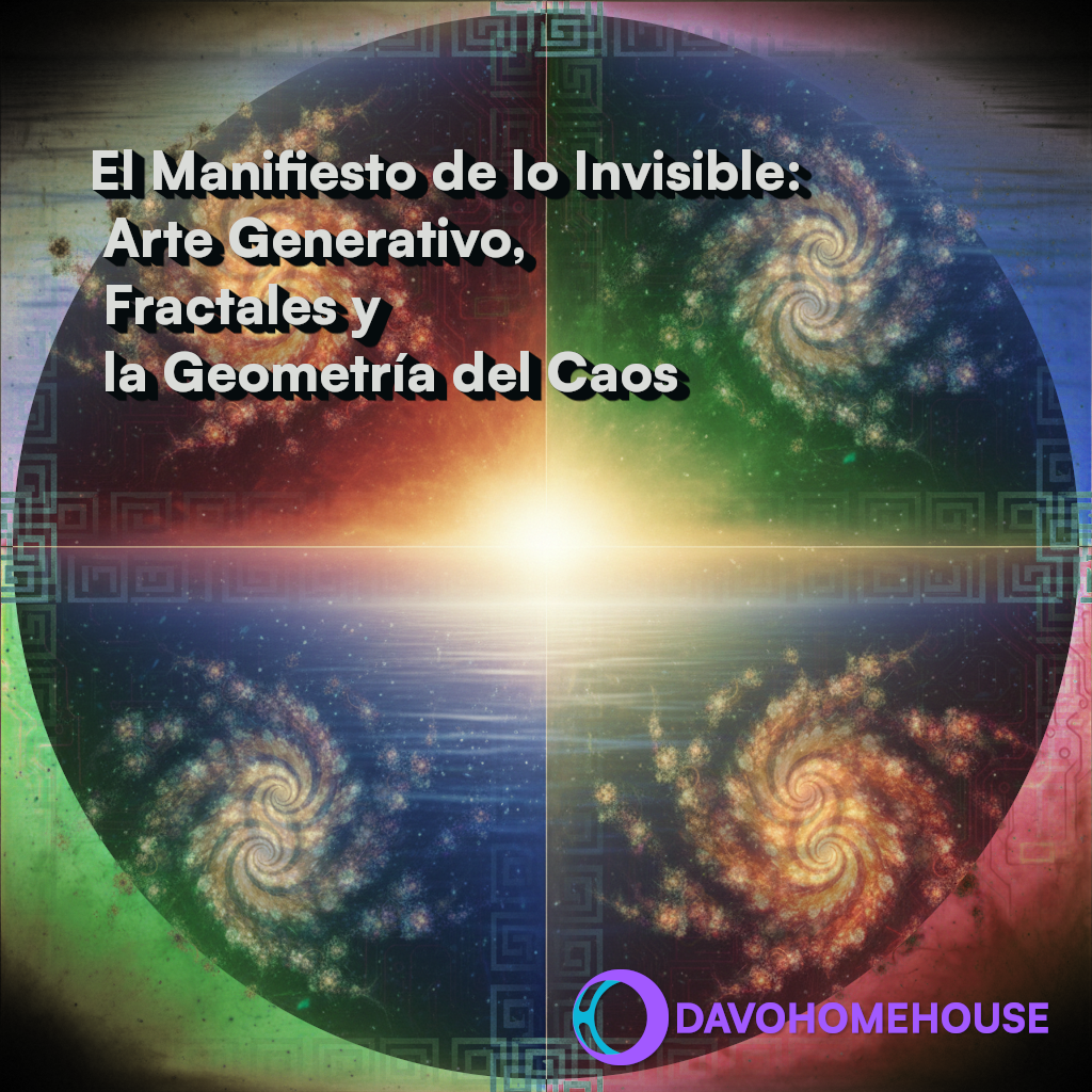El Manifiesto de lo Invisible: Arte Generativo, Fractales y la Geometría del Caos