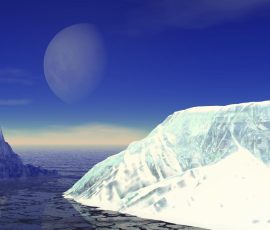 Luna glacial by David Gleze