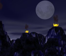 Noche de antorchas by David Gleze